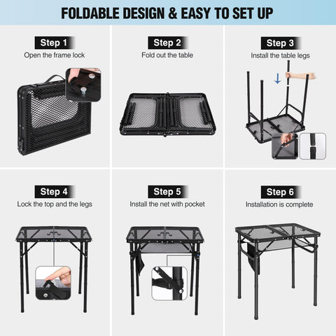 RedSwing three height settings support varied cooking angles