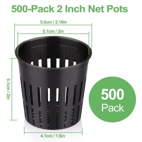 Reeooue durable plastic net cup for indoor and outdoor gardens.