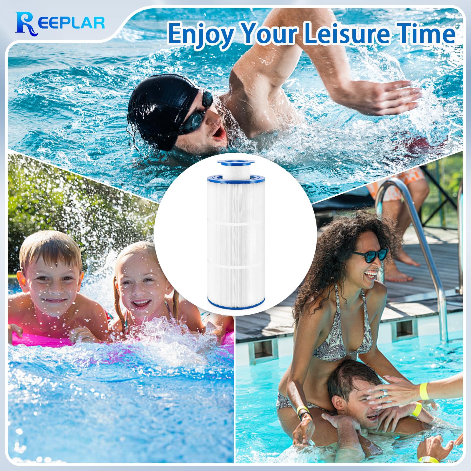 REEPLAR 6541-397 spa filter packaging labeled for easy ordering