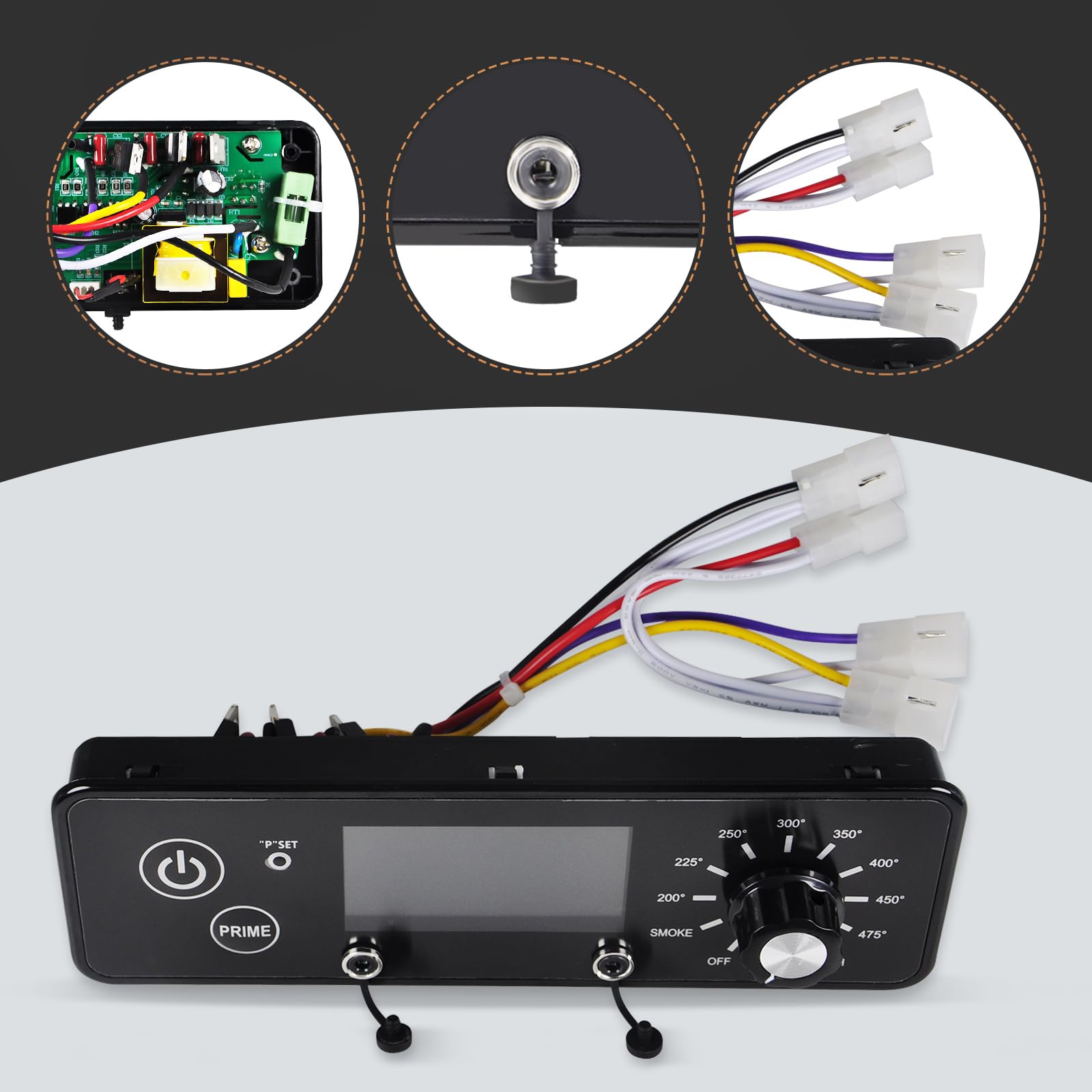 REEPLAR AC03P9 vertical smoker note warns of incompatibility