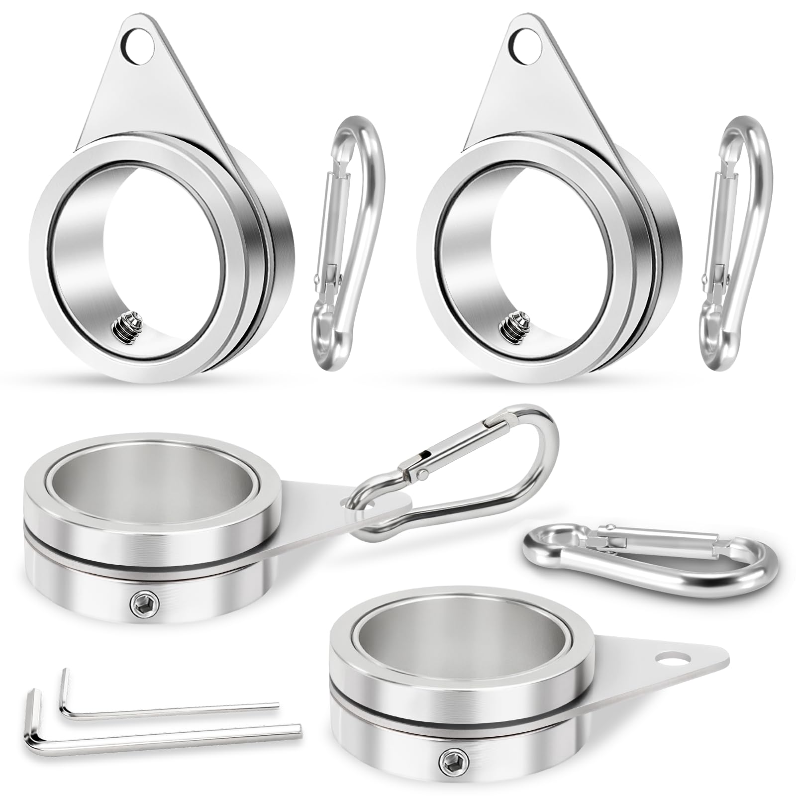 REERON flag mounting rings are compatible with various flag setups.