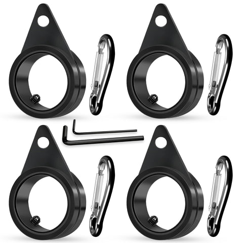 REERON adjustable-diameter rings fit 0.75–1.02 inch poles securely.