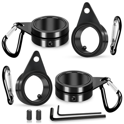 REERON 360° swivel flag pole rings enabling smooth rotation and reduced tangling.