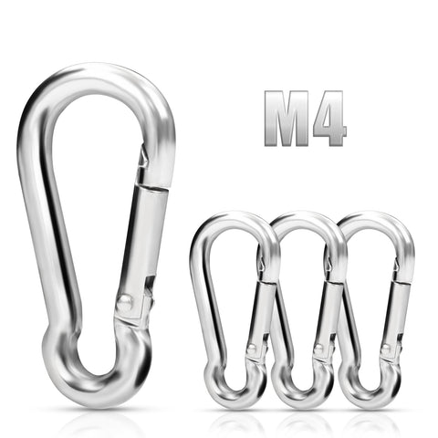 REERON small clip shown securing gear on a bag strap.