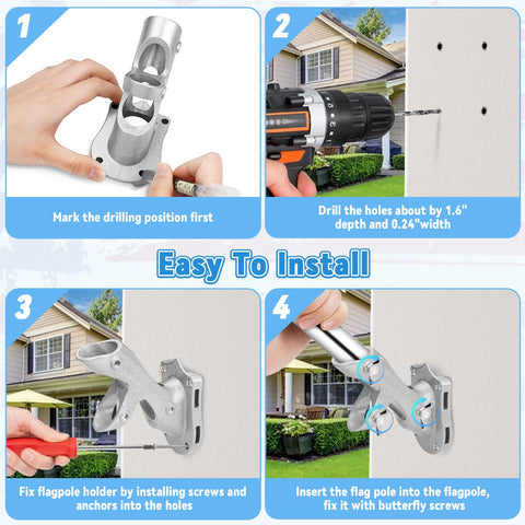 REERON two-installation-methods for easy mounting on walls, columns, or surfaces.