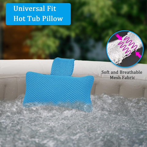 REEZEIVI headrest pillow with adjustable tail strap for secure fit