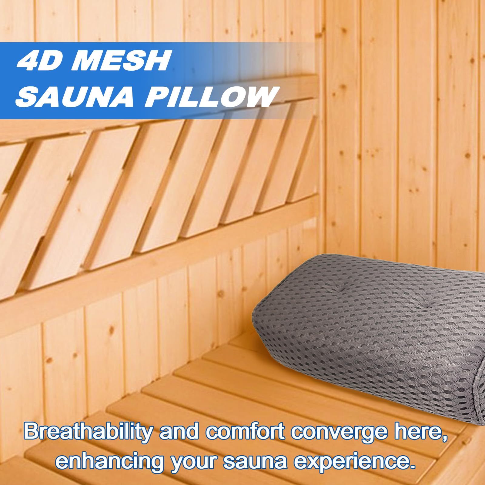 REEZEIVI quick-dry design dries fast for back-to-back sauna use.
