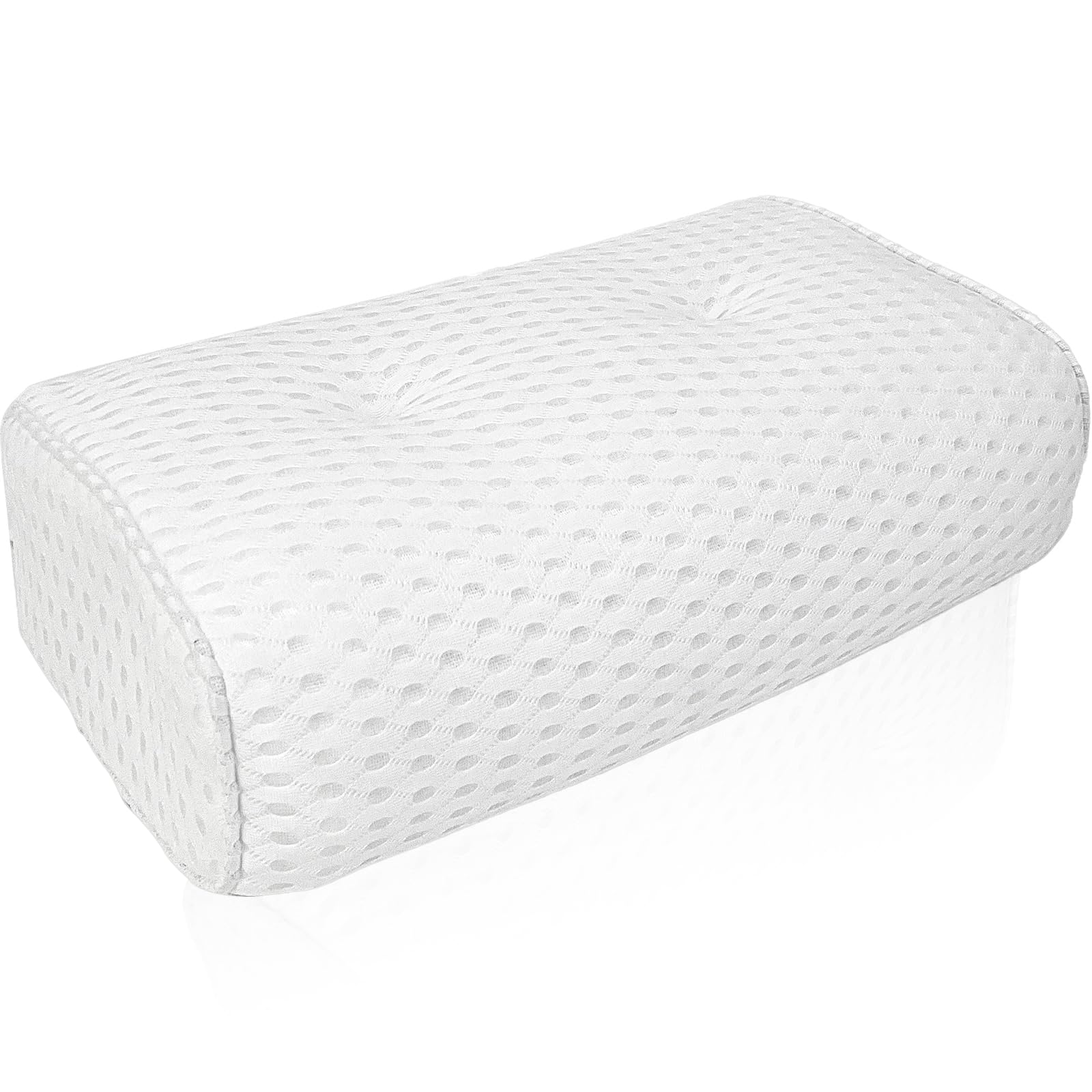 REEZEIVI sauna headrest pillow with 4D mesh for breathable neck support.