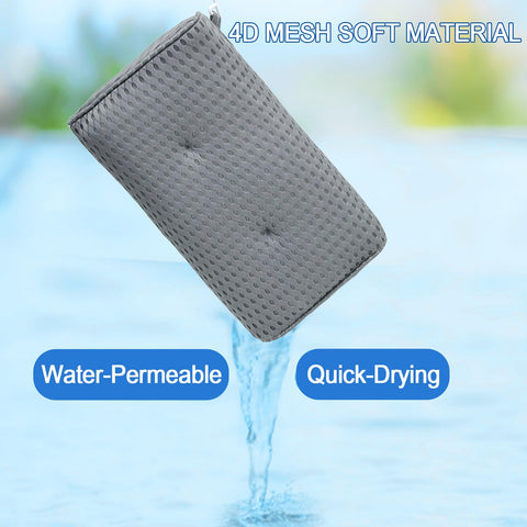 REEZEIVI washable sauna pillow stays fresh after sweat and oils.