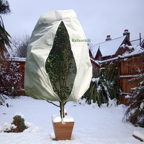 Refasen cover protects against wind, cold, and pests in outdoor gardens.