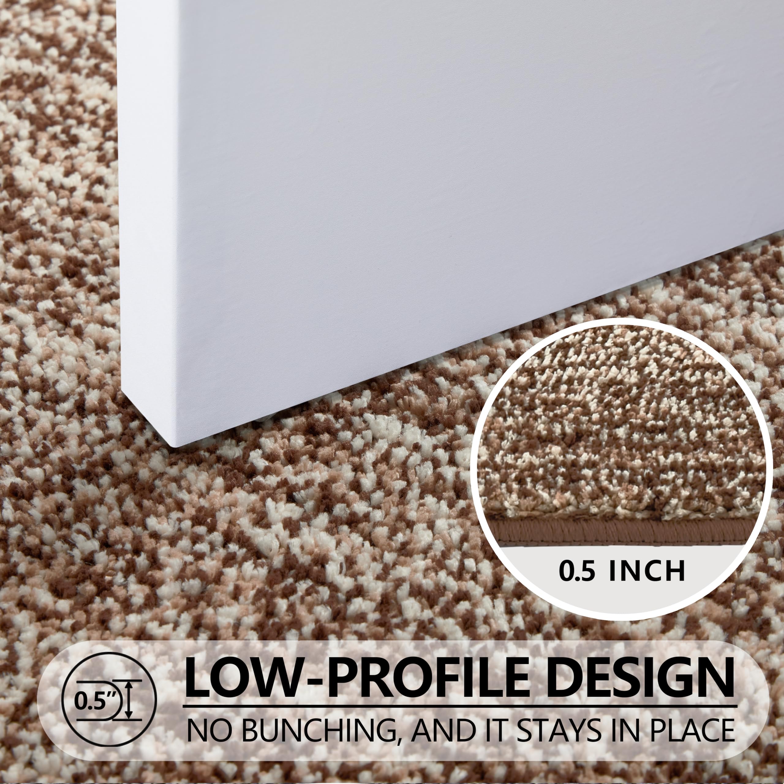 REFETONE low-profile design clears door sweeps effortlessly