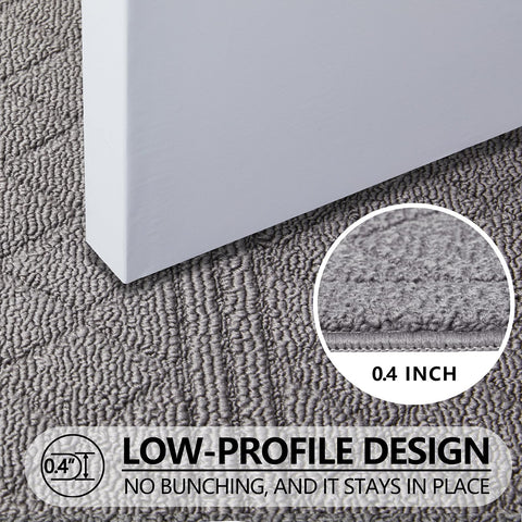 REFETONE easy-clean doormat is machine washable for quick maintenance.