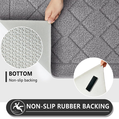 REFETONE pet-friendly doormat helps keep paws and floors clean.