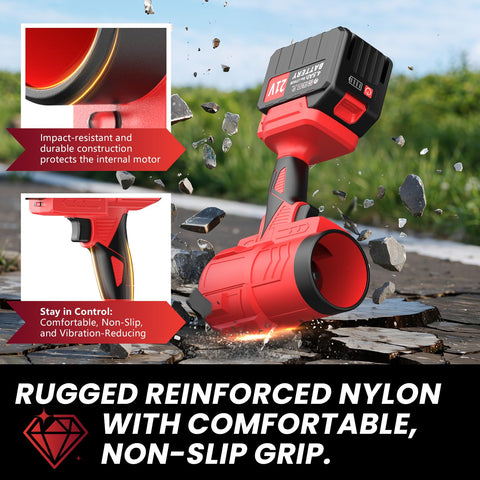 reffmov electric leaf blower lightweight design reduces fatigue during extended use.