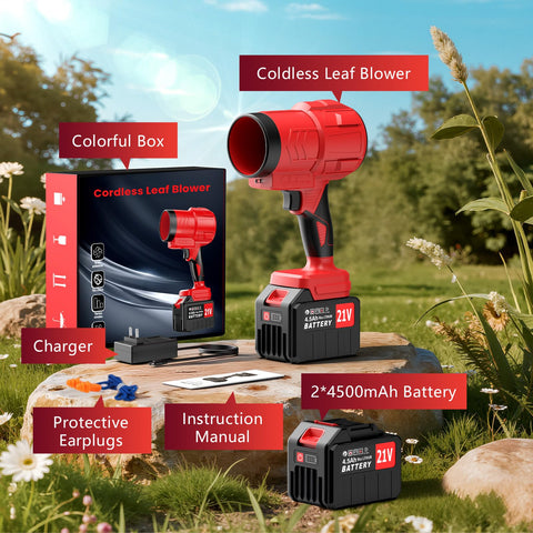 reffmov electric leaf blower workshop to driveway versatility for home tasks.
