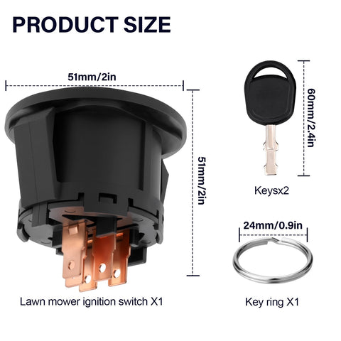 Refitial ABS plastic with brass contacts provides strong conductivity and durability