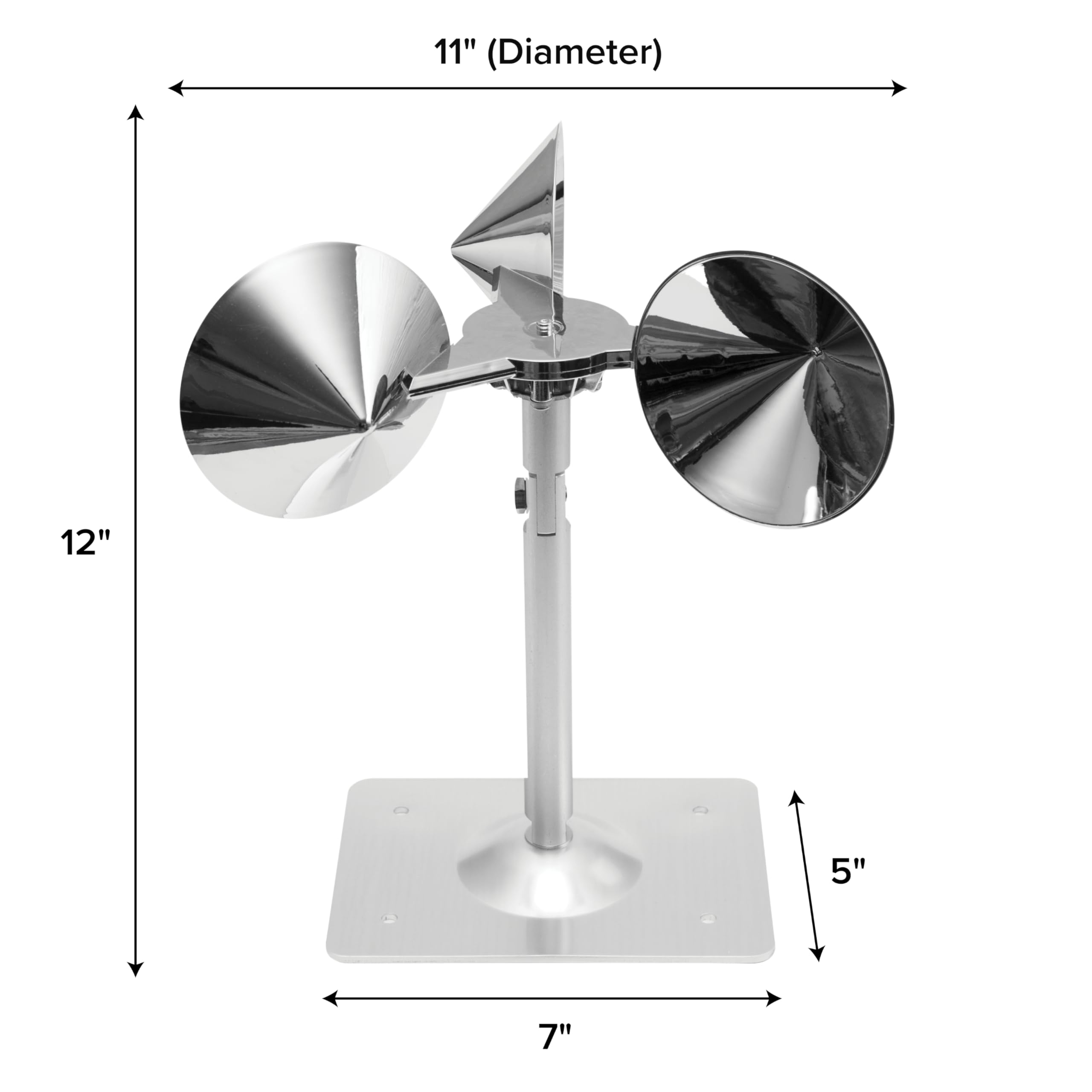 Installation kit and screws for Reflect-A-Bird setup