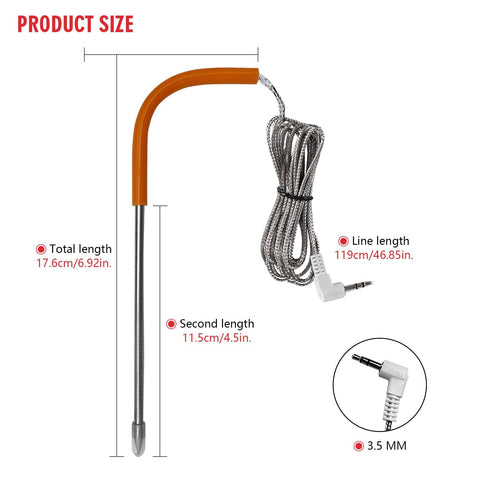 RefrigLink 2-pack meat probes ready for multi-probe grilling and backups.