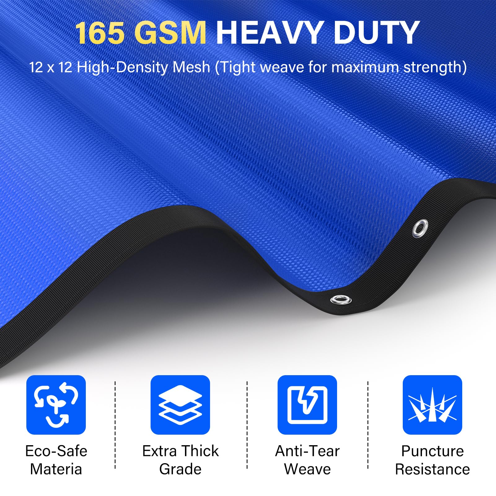 REGMICS extra coverage overhang reduces perimeter mud and debris