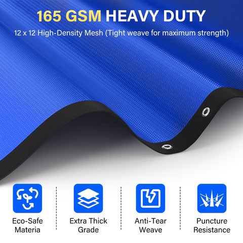 REGMICS extra coverage overhang reduces perimeter mud and debris