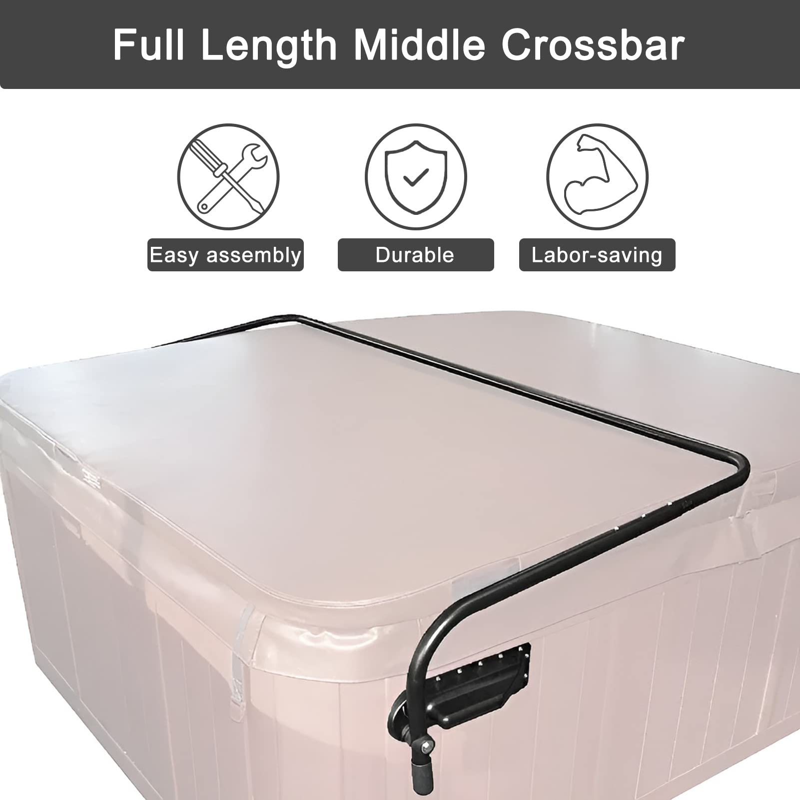 REGMICS corner radius guidance ensures proper fit on rectangular spas