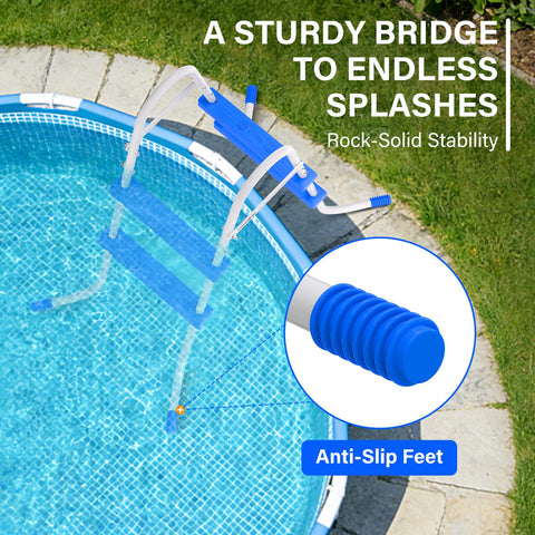 REGMICS wide 3-inch steps provide comfortable footing during entry.