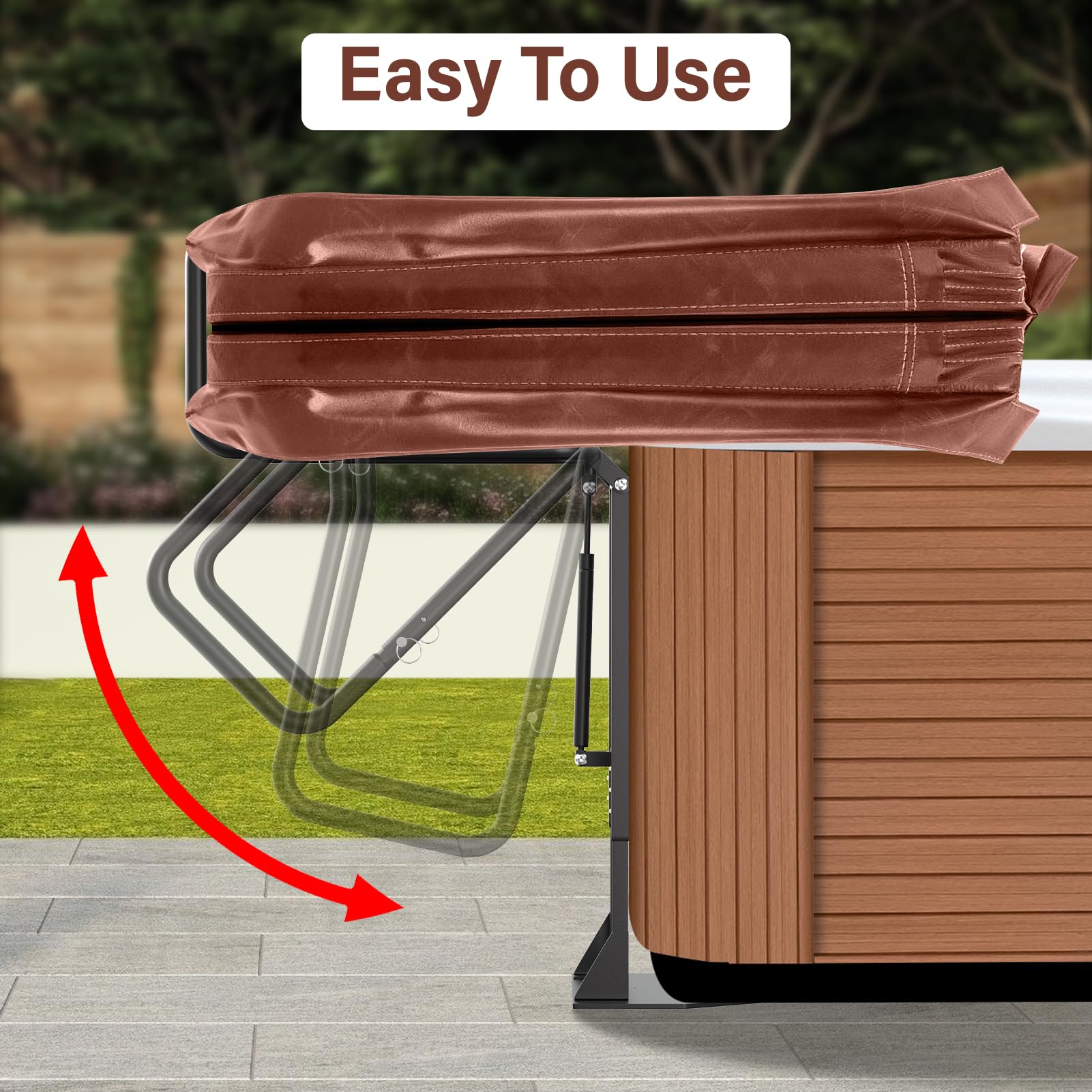 REGMICS wide-fit design accommodates square and round spa shapes for universal compatibility.