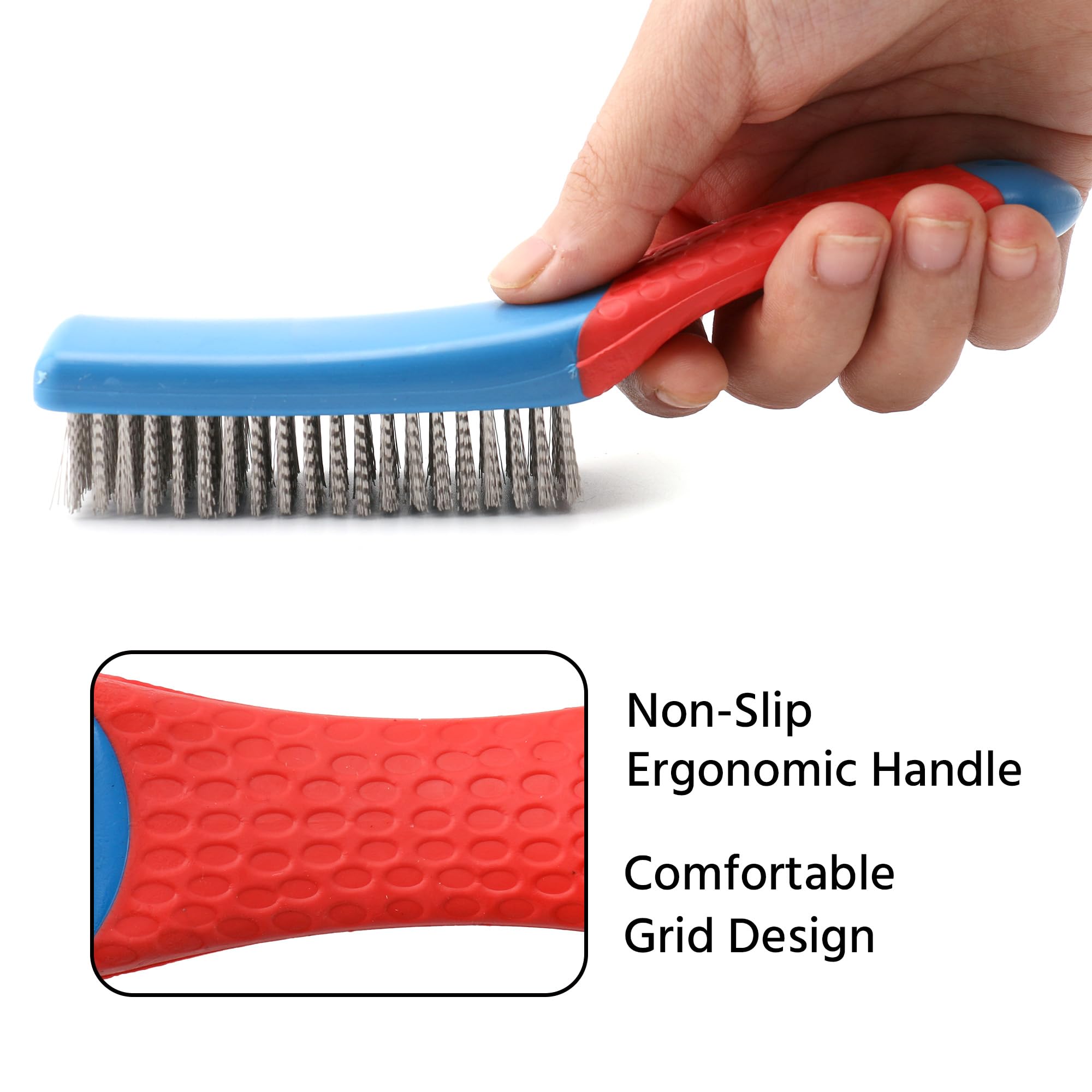 Regpre grill restoration brush targets rust and paint on grills.