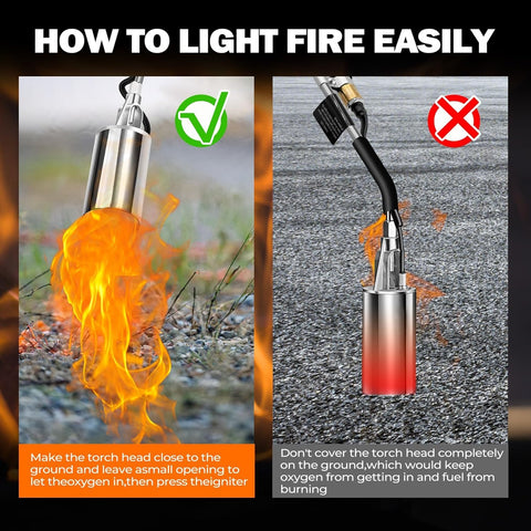 REHOSEUP flame close-up highlights intense heat and consistent flame