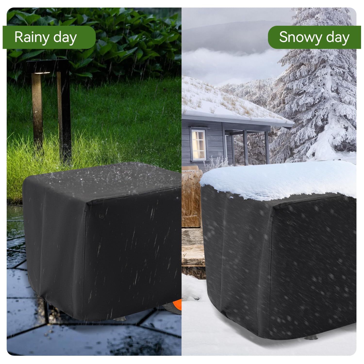 REHOYEE weatherproof shield guards against rain, snow, dust and sun exposure