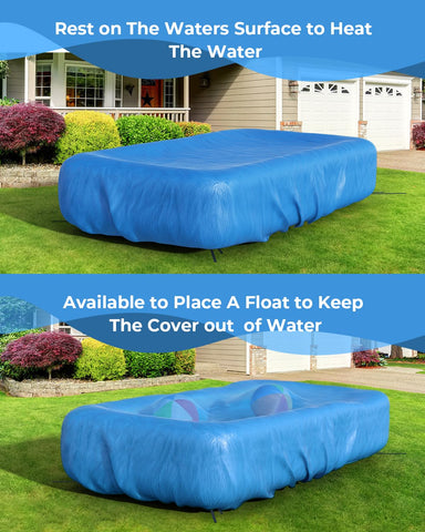 Reinmoson above-ground pool protection reduces maintenance and cleanup.