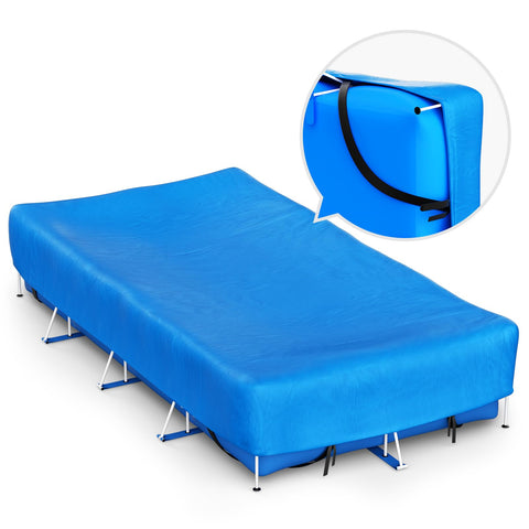 Reinmoson cover fits a wide range of rectangular pools.