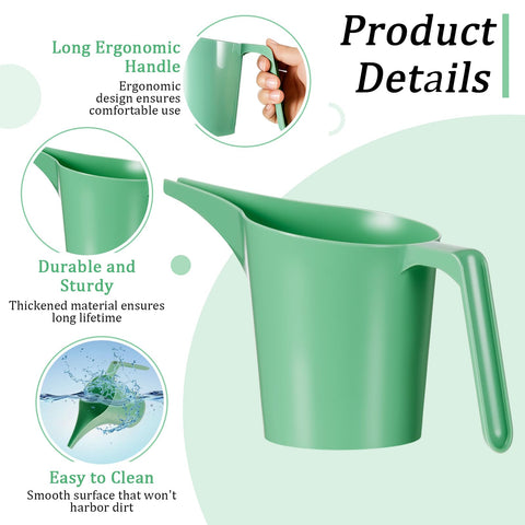 Relaxweex two-piece bird feeder scoop with narrow spout for precise pouring.