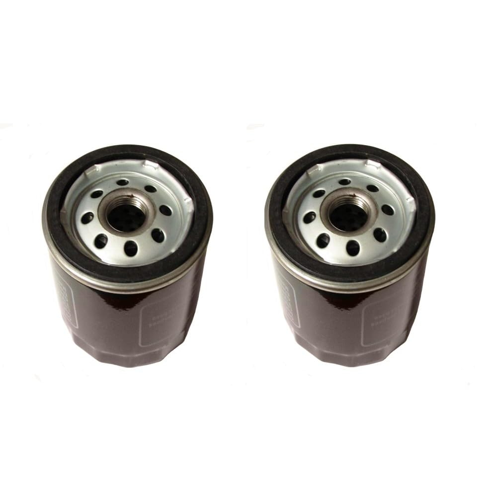 Reliable Aftermarket Parts Dixie Chopper hydraulic oil filter close-up highlighting 25 micron performance.
