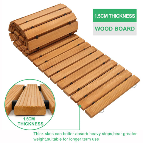 RELIANCER steel wire rope connection detail for stability and wood protection.