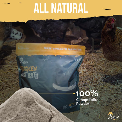 Reliant Pet premium chicken sand blend provides consistent texture and strong absorption