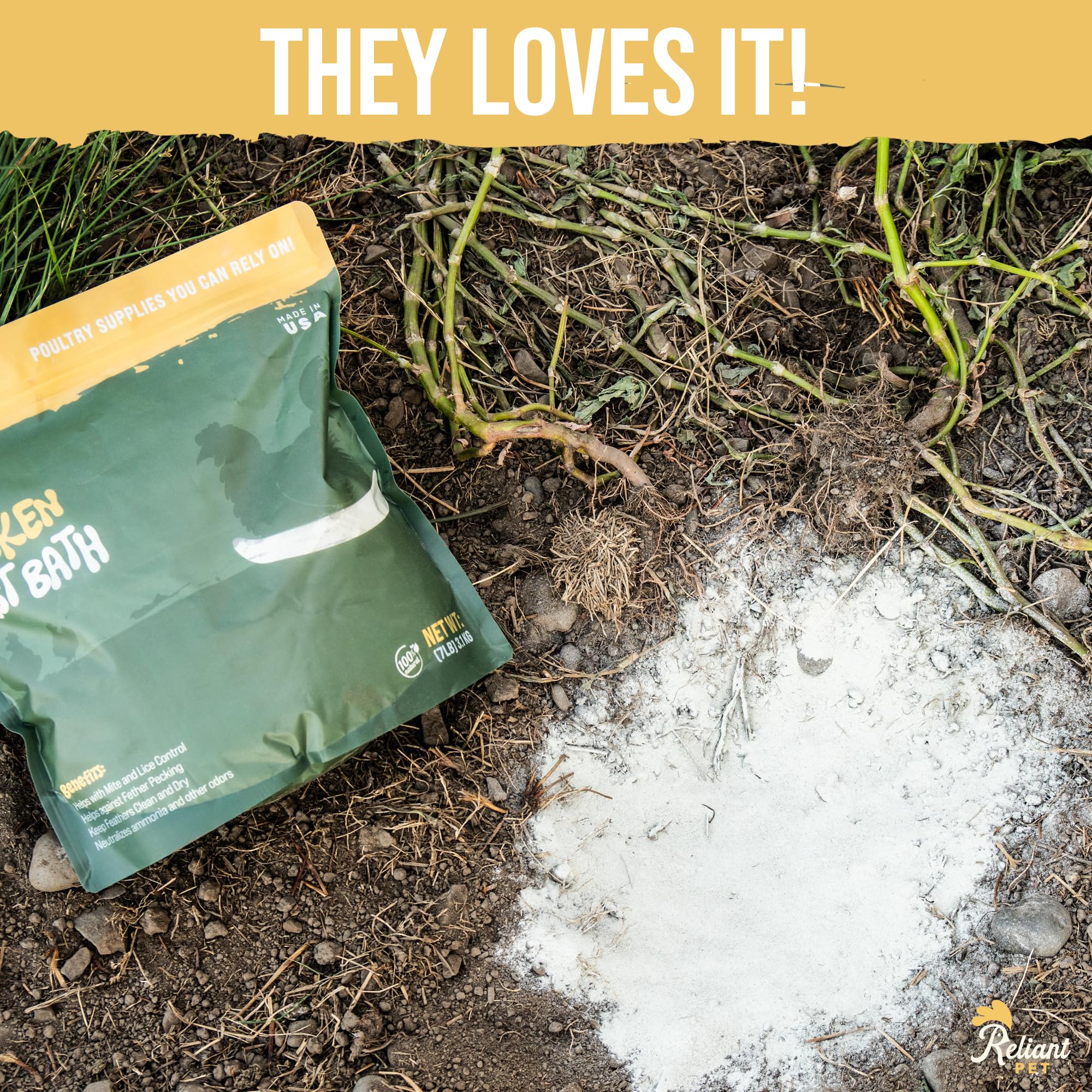 Reliant Pet premium sand blend provides reliable texture and moisture absorption