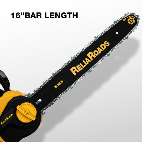 ReliaRoads 3-8in LP pitch chain with 043in gauge for steady cutting.
