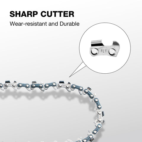 ReliaRoads chrome-plated cutters for sharper, longer-lasting performance.