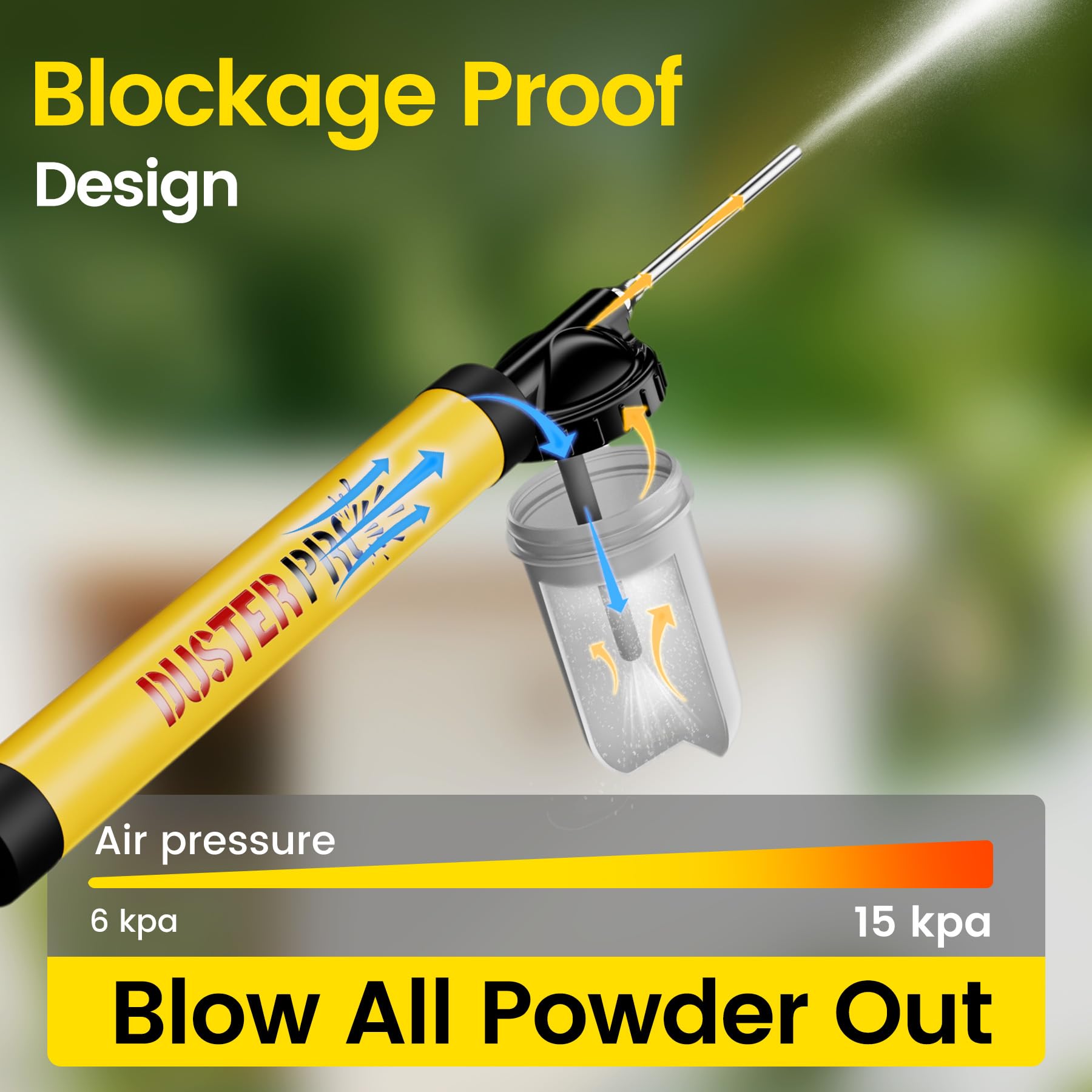 Relime adjustable dispersion modes tailor powder output to task.