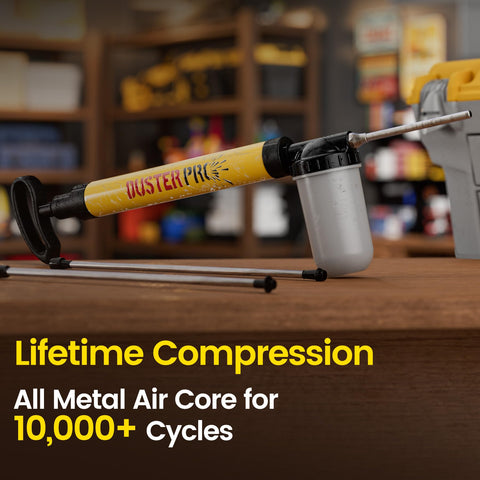 Relime sturdy metal-core dispenser withstands high pressure and years of use.
