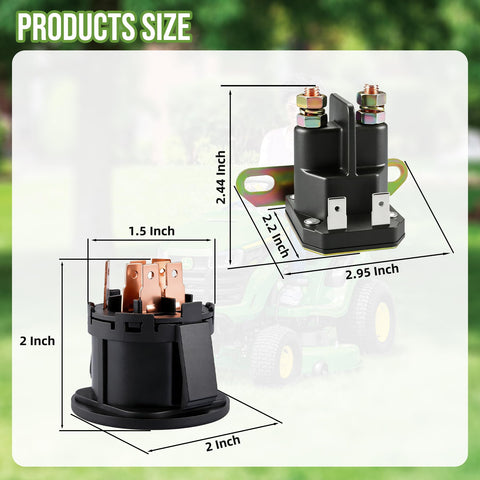 Reltvo lawn tractor replacement kit simplifies upgrading compatible parts
