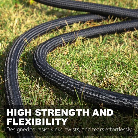 Relxitl Garden Hose 25ft triple-layer durability for yard use