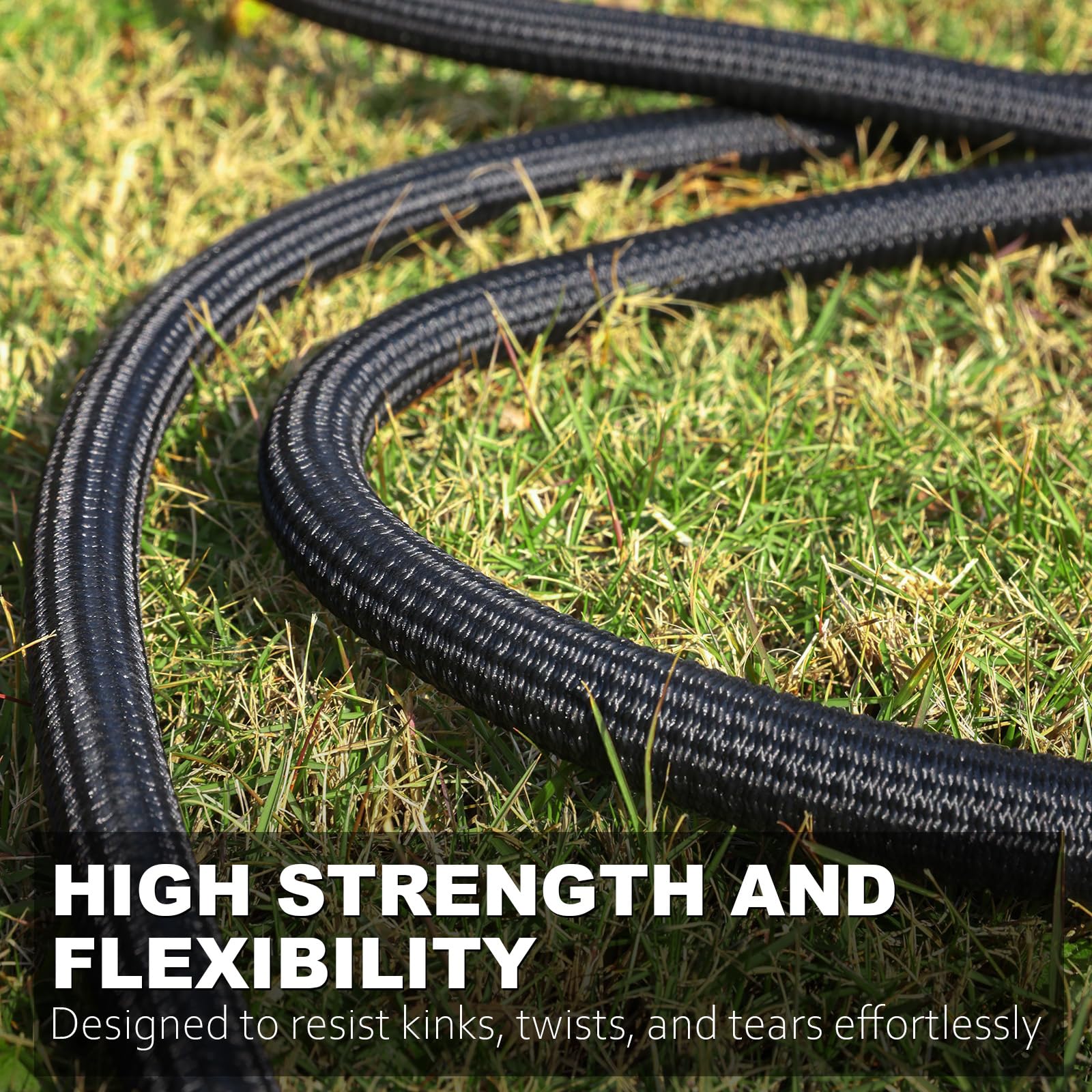 Relxitl garden hose outer layer detail showing wear-resistant material