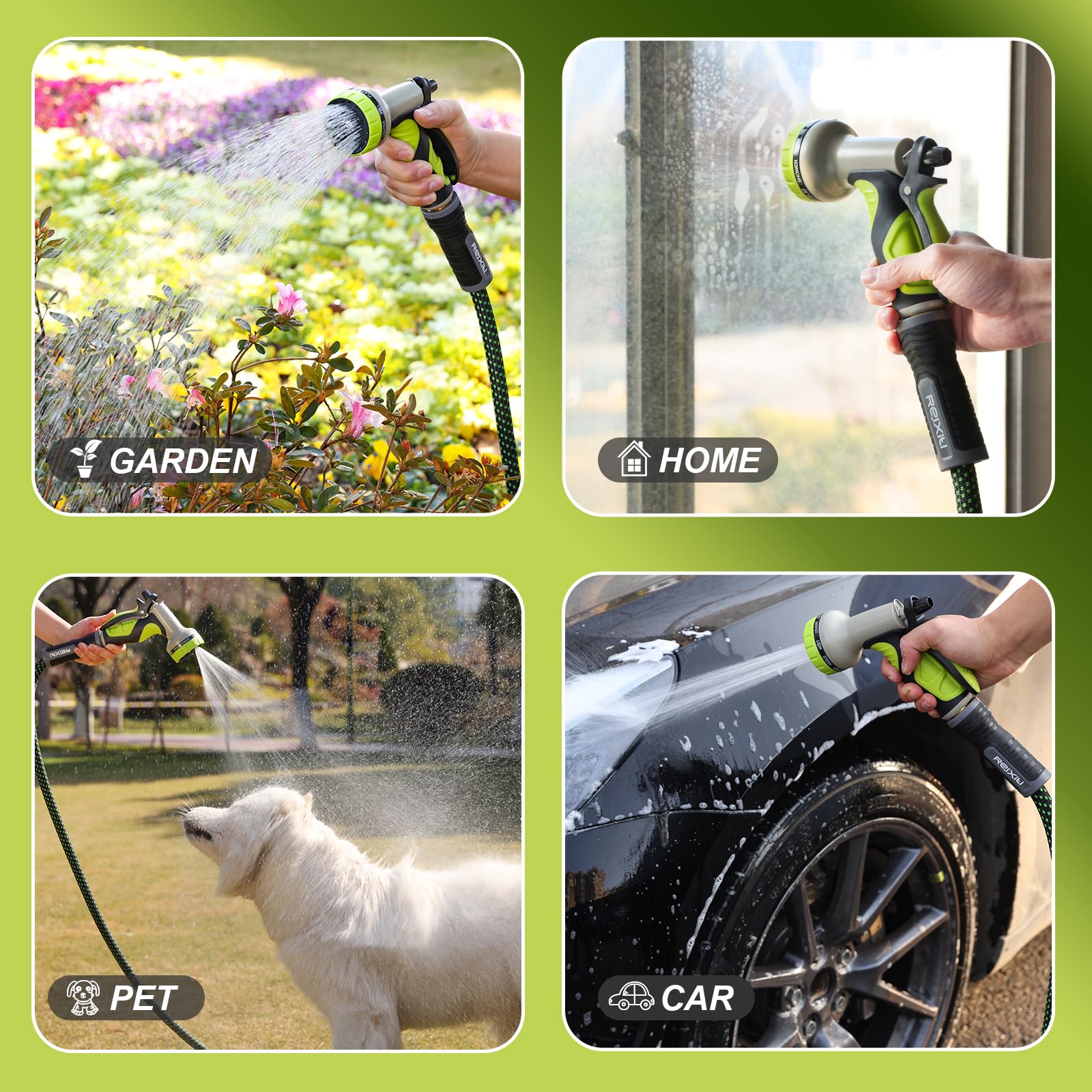 Relxitl garden hose puncture-resistant layer supports long-term outdoor reliability.