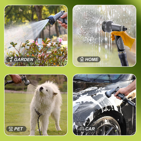 Relxitl garden hose compact storage helps tidy patios and sheds