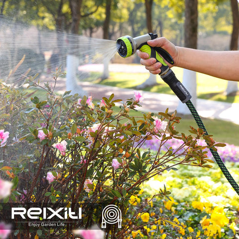 Relxitl garden hose ultra-lightweight construction makes handling easier.