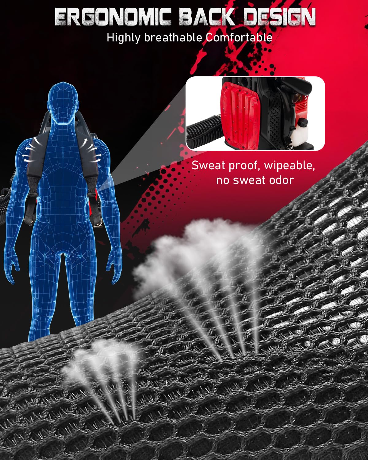 Relxxon RL9908 PRO airflow at 205 mph demonstrates power