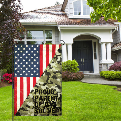 Remagr Close-up shows bold print and Proud Parent of a Soldier text.