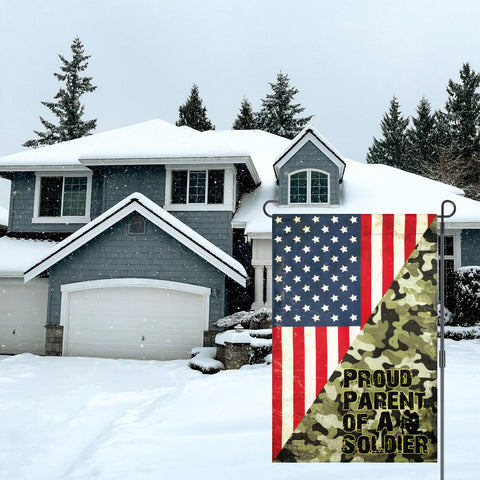 Remagr Garden flag suitable for patio, balcony, or veranda displays.
